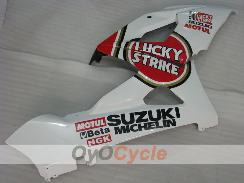 Injection Fairing kit for 05-06 GSX R1000 - Red, White - Lucky Strike, MICHELIN, MOTUL #OYO87901979