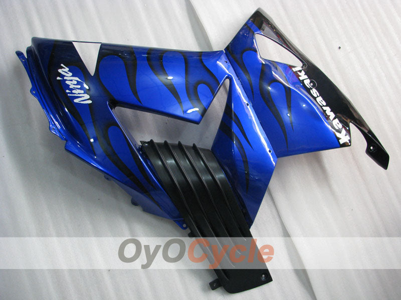 Left & Right Side Fairing For Kawasaki 06-11 Ninja ZX-14R #OYO87913575 Secondary image