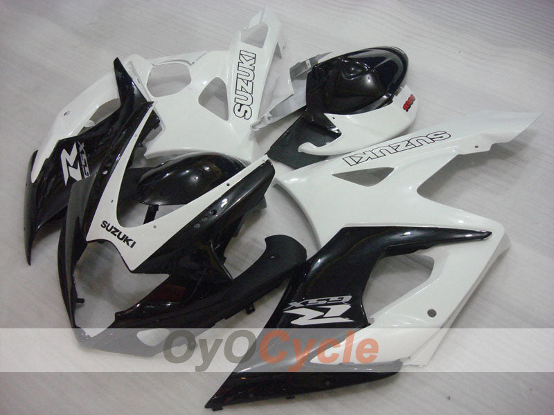 Injection Fairing kit for 05-06 GSX R1000 - White, Black - Factory Style #OYO87902014