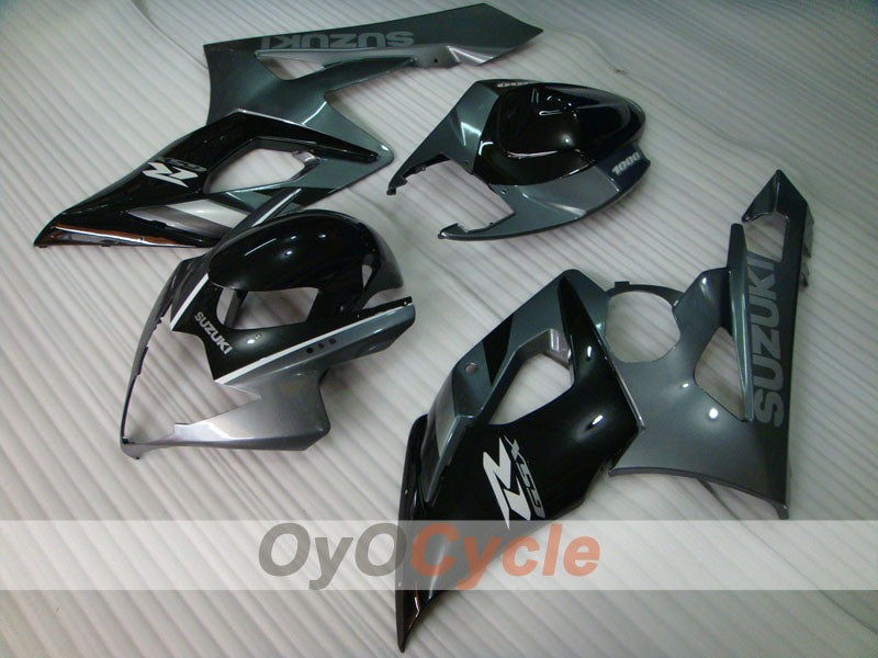 Injection Fairing kit for 05-06 GSX R1000 - Black, Grey - Factory Style #OYO87902018