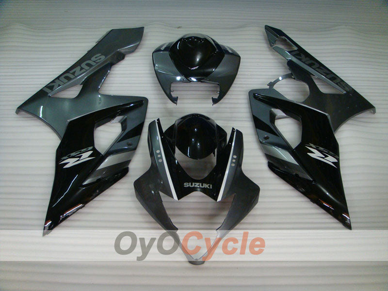 Injection Fairing kit for 05-06 GSX R1000 - Black, Grey - Factory Style #OYO87902018
