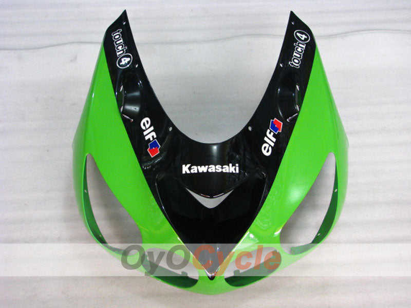 Injection Fairing kit for 06-11 NINJA ZX-14R - Green, Black - Monster #OYO87902020