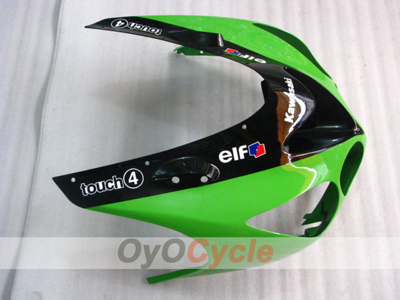 Injection Fairing kit for 06-11 NINJA ZX-14R - Green, Black - Monster #OYO87902020
