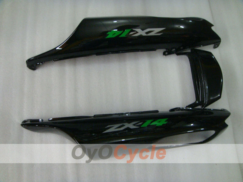 Injection Fairing kit for 06-11 NINJA ZX-14R - Black - Monster #OYO87902022