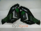 Injection Fairing kit for 06-11 NINJA ZX-14R - Black - Monster #OYO87902022