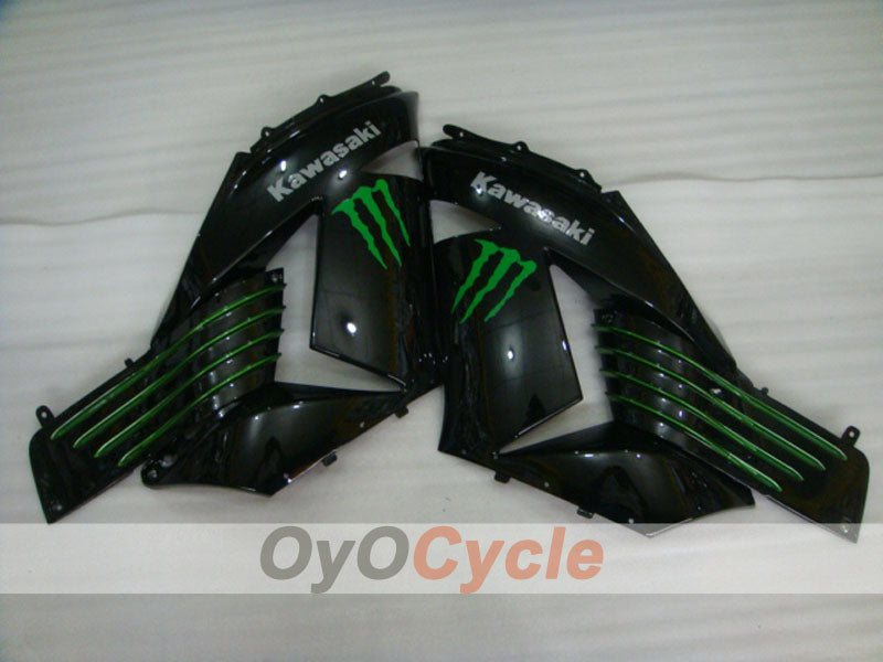 Left & Right Side Fairing For Kawasaki 06-11 Ninja ZX-14R #OYO87913581