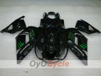 Injection Fairing kit for 06-11 NINJA ZX-14R - Black - Monster #OYO87902022