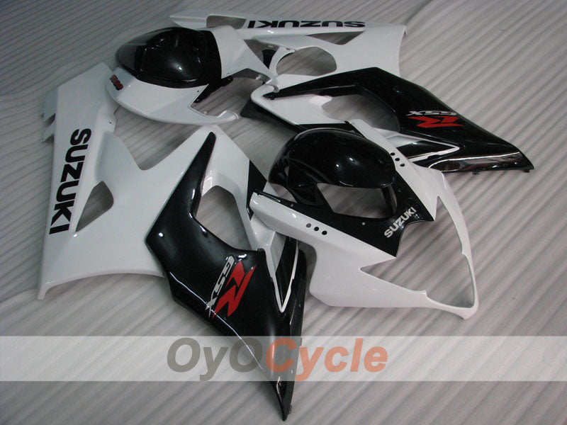 Injection Fairing kit for 05-06 GSX R1000 - White, Black - Factory Style #OYO87902037