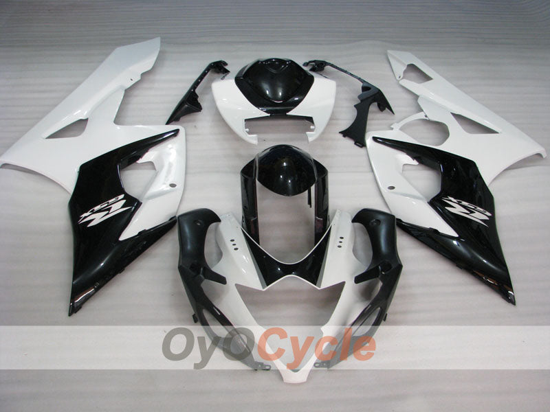 Injection Fairing kit for 05-06 GSX R1000 - White, Black - Factory Style #OYO87902040