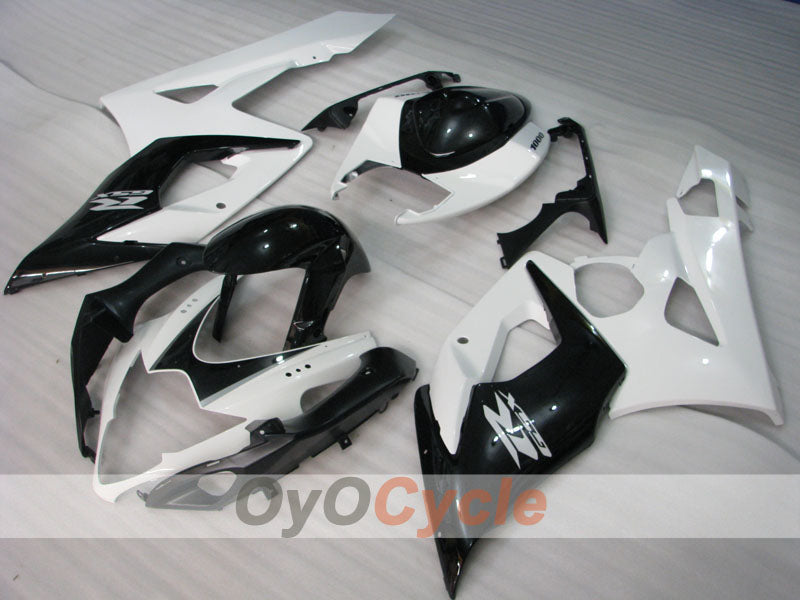 Injection Fairing kit for 05-06 GSX R1000 - White, Black - Factory Style #OYO87902040 Secondary image