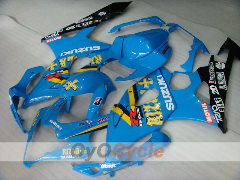 Injection Fairing kit for 05-06 GSX R1000 - Blue, Black - MOTUL, Rizla+ #OYO87902057 Secondary image