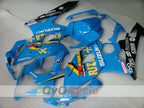Injection Fairing kit for 05-06 GSX R1000 - Blue, Black - MOTUL, Rizla+ #OYO87902057