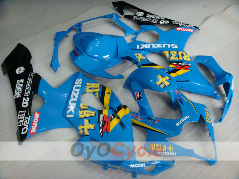 Injection Fairing kit for 05-06 GSX R1000 - Blue, Black - MOTUL, Rizla+ #OYO87902057 Main image
