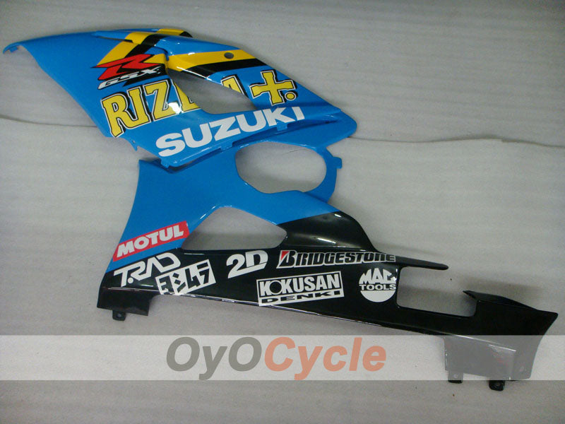 Injection Fairing kit for 05-06 GSX R1000 - Blue, Black - MOTUL, Rizla+ #OYO87902057