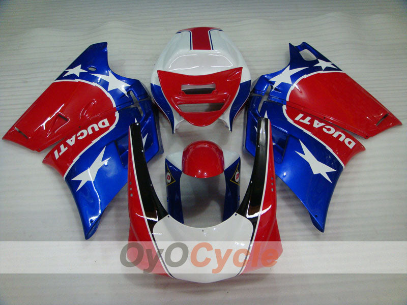 Injection Fairing kit for 94-02 Ducati 748 - Red, Blue - Factory Style #OYO87902058 Secondary image