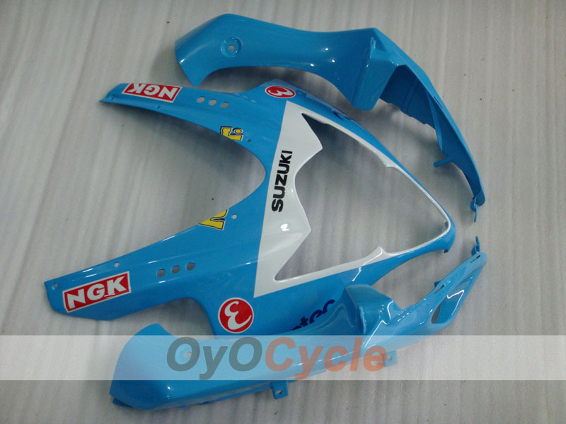 Injection Fairing kit for 05-06 GSX R1000 - Blue, White - Rizla+ #OYO87902060