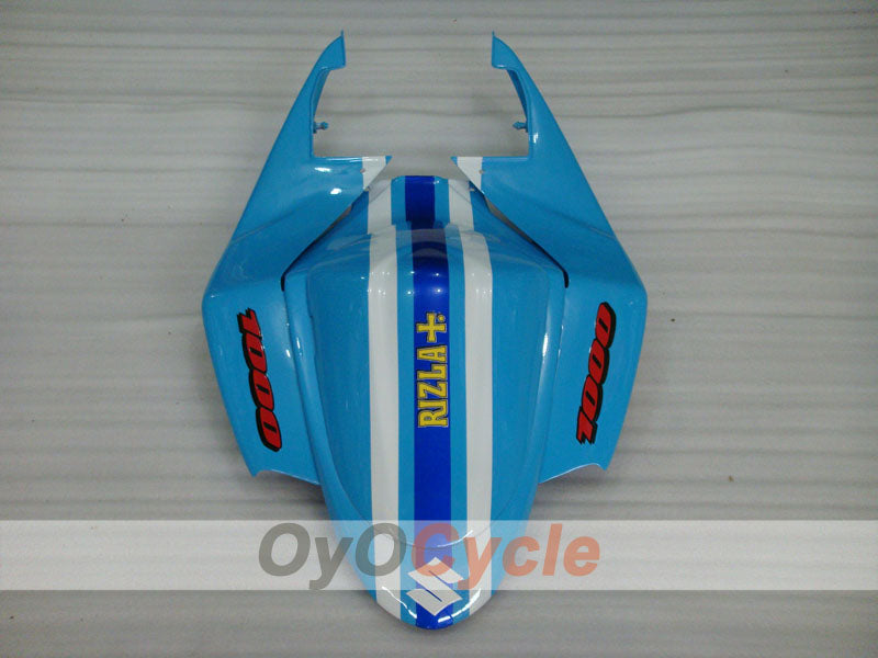Injection Fairing kit for 05-06 GSX R1000 - Blue, White - Rizla+ #OYO87902060