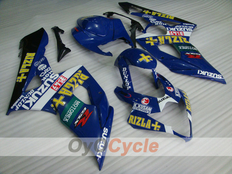 Injection Fairing kit for 05-06 GSX R1000 - Blue, Black - Rizla+ #OYO87902062 Main image