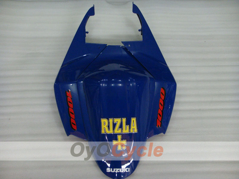 Injection Fairing kit for 05-06 GSX R1000 - Blue, Black - Rizla+ #OYO87902062