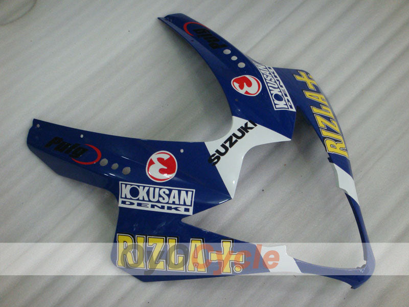 Injection Fairing kit for 05-06 GSX R1000 - Blue, Black - Rizla+ #OYO87902062