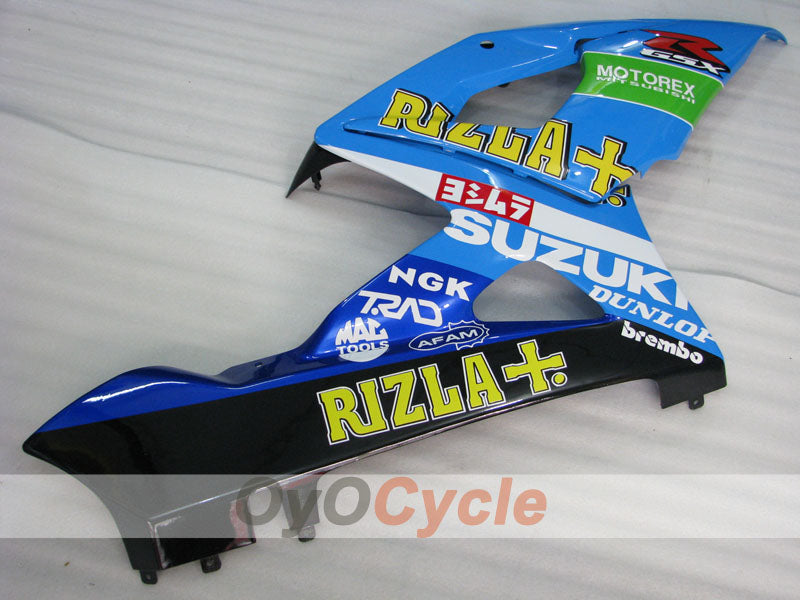 Injection Fairing kit for 05-06 GSX R1000 - Blue, Black - DUNLOP, Rizla+ #OYO87902063