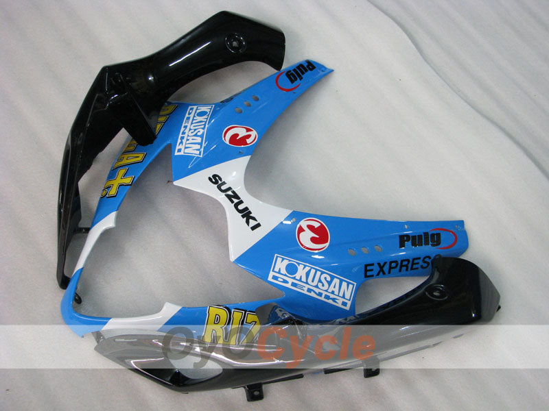 Injection Fairing kit for 05-06 GSX R1000 - Blue, Black - DUNLOP, Rizla+ #OYO87902063