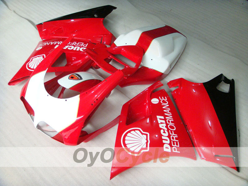 Injection Fairing kit for 94-02 Ducati 748 - Red, White - Performance #OYO87902073 Main image