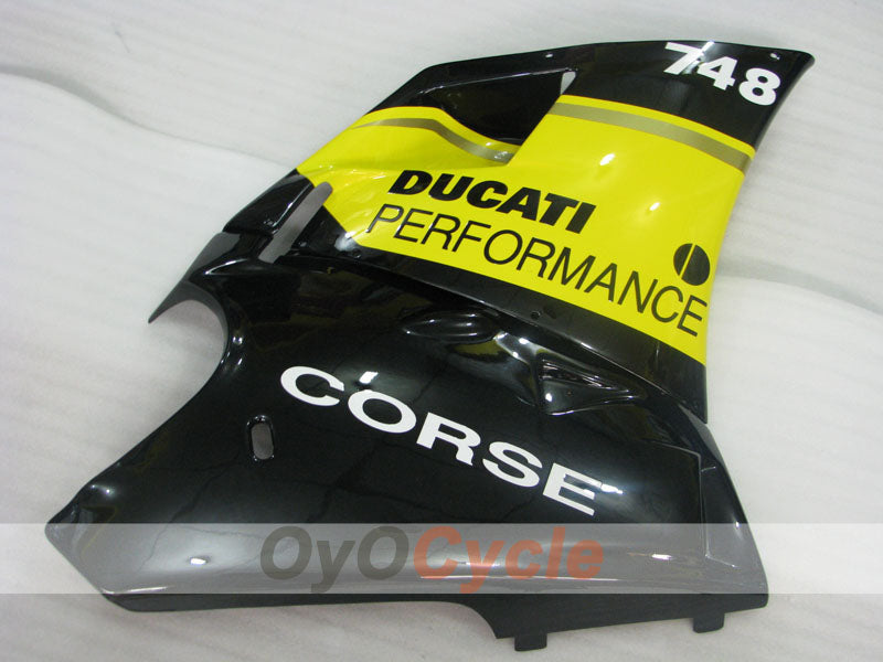 Injection Fairing kit for 94-02 Ducati 748 - Yellow, Black - Performance #OYO87902076