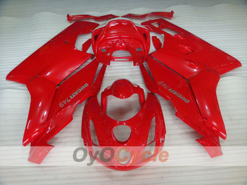 Injection Fairing kit for 03-04 Ducati 749 - Red - Factory Style #OYO87902119 Secondary image