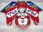 Injection Fairing kit for 03-04 Ducati 999 - Red, Blue - FILA #OYO87902355