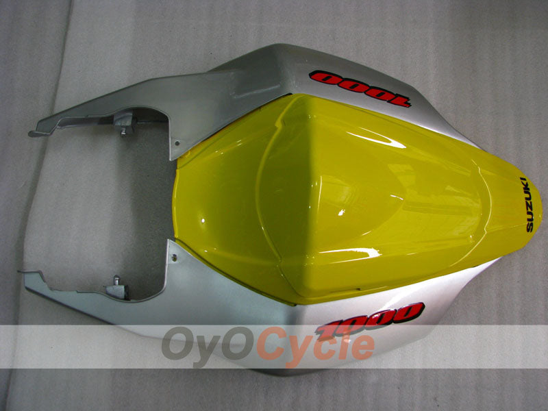 Injection Fairing kit for 07-08 GSX R1000 - Yellow, Silver - Factory Style #OYO87902137