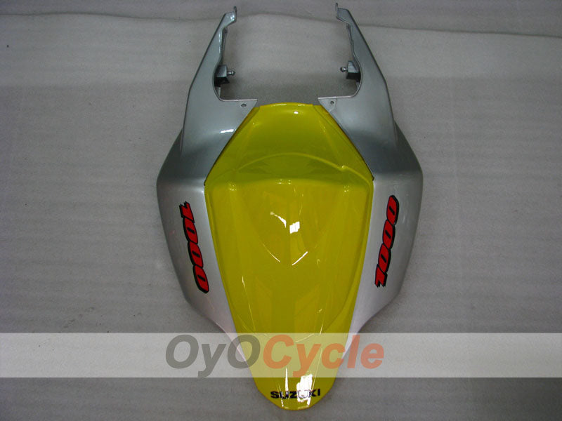 Injection Fairing kit for 07-08 GSX R1000 - Yellow, Silver - Factory Style #OYO87902137