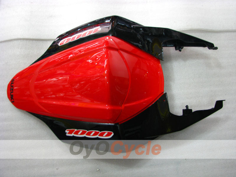 Injection Fairing kit for 07-08 GSX R1000 - Red, Black - Factory Style #OYO87902139