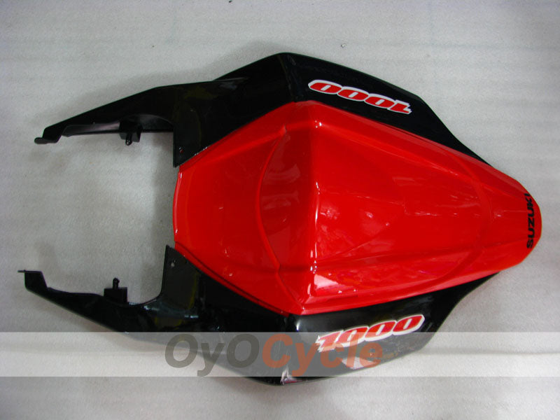 Injection Fairing kit for 07-08 GSX R1000 - Red, Black - Factory Style #OYO87902139