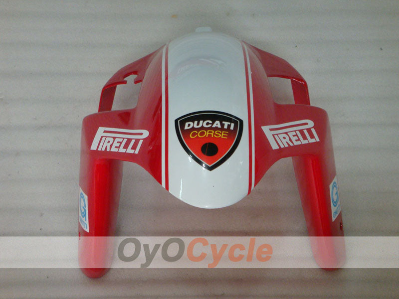 Injection Fairing kit for 03-04 Ducati 999 - Red, White - Xerox #OYO87902363