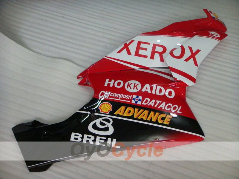 Injection Fairing kit for 03-04 Ducati 999 - Red, White - Xerox #OYO87902363