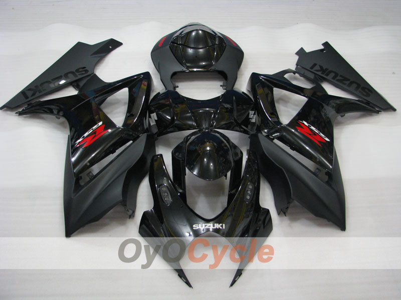 Injection Fairing kit for 07-08 GSX R1000 - Black, Matte - Factory Style #OYO87902144