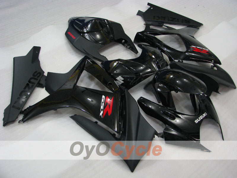 Injection Fairing kit for 07-08 GSX R1000 - Black, Matte - Factory Style #OYO87902144 Main image