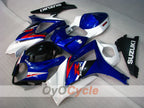Injection Fairing kit for 07-08 GSX R1000 - Blue, White - Factory Style #OYO87902146