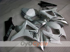Injection Fairing kit for 07-08 GSX R1000 - White, Silver - Factory Style #OYO87902147
