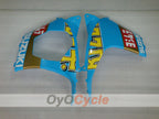 Injection Fairing kit for 07-08 GSX R1000 - Blue, Black - DUNLOP, Rizla+ #OYO87902156