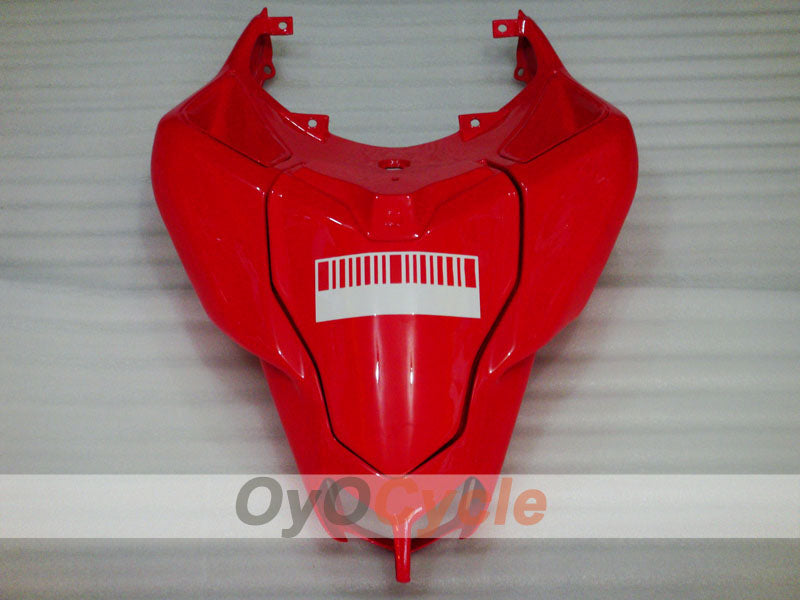 Injection Fairing kit for 08-13 Ducati 848 - Red, Black - Alice #OYO87902176