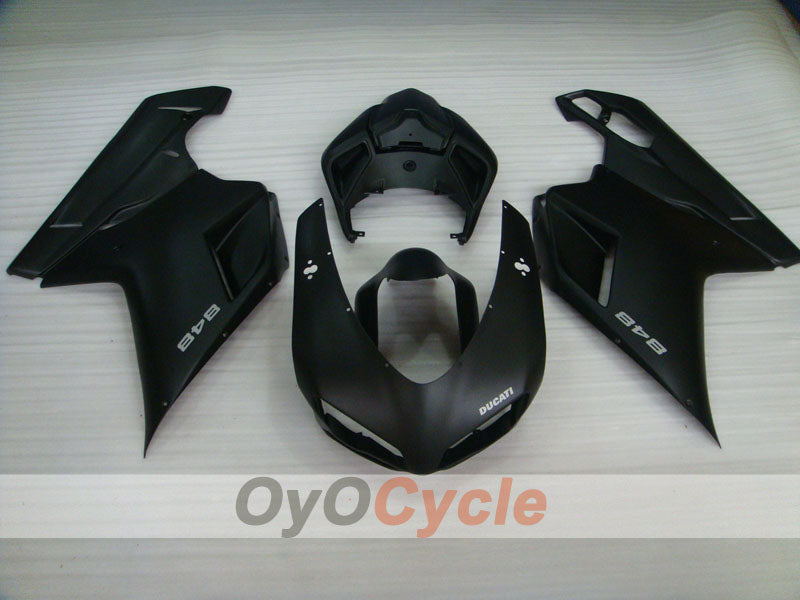 Injection Fairing kit for 08-13 Ducati 848 - Black, Matte - Factory Style #OYO87902181