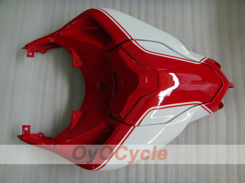 Injection Fairing kit for 08-13 Ducati 848 - Red, Black - INFO STRADA #OYO87902186