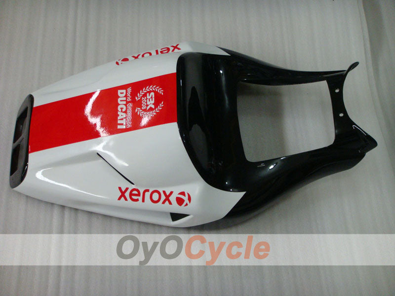 Injection Fairing kit for 99-02 Ducati 996 - Red, White - Xerox #OYO87902243