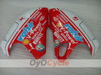 Injection Fairing kit for 99-02 Ducati 996 - Red, White - Xerox #OYO87902243