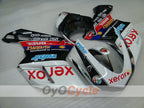 Injection Fairing kit for 08-13 Ducati 848 - White, Black - Xerox #OYO87902256