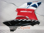 Injection Fairing kit for 08-13 Ducati 848 - Red, White - Xerox #OYO87902266