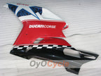 Injection Fairing kit for 08-13 Ducati 848 - Red, White - Xerox #OYO87902266
