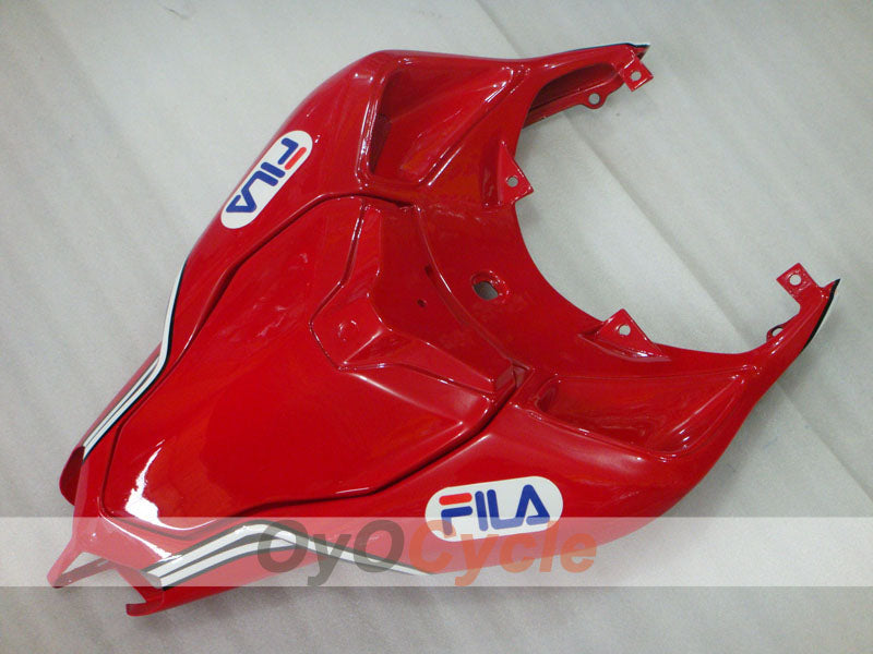 Injection Fairing kit for 07-09 Ducati 1098 - Red, Black - FILA #OYO87902296